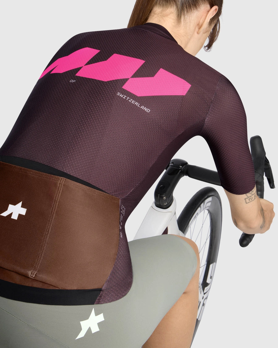 Maillot ASSOS DYORA R S11 Mujer manga larga Rojo