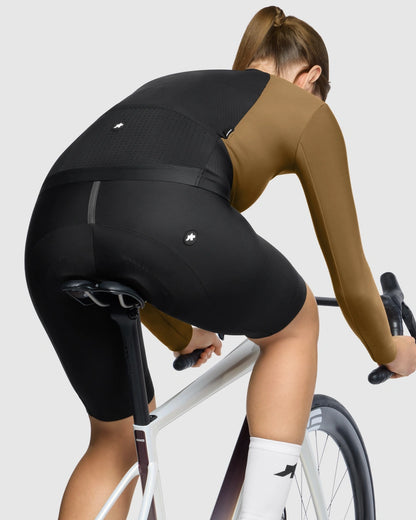 Maillot ASSOS DYORA R SPRING FALL S11 Mangas Largas Mujer Jupiter Gold