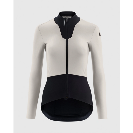 Maillot ASSOS DYORA R SPRING FALL S11 Mangas Largas Mujer Blanco