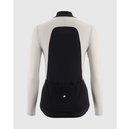 Maillot ASSOS DYORA R SPRING FALL S11 Mangas Largas Mujer Blanco