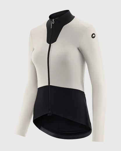 Maillot ASSOS DYORA R SPRING FALL S11 Mangas Largas Mujer Blanco