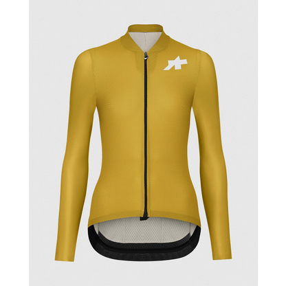 Maillot ASSOS UMA GT S11 EVO Mangas Largas Mujer Godlen Yellow
