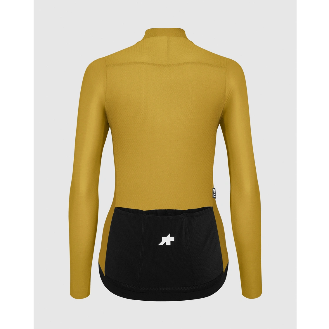 Maillot ASSOS UMA GT S11 EVO Mujer manga larga Godlen Amarillo