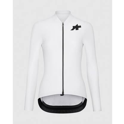 Maillot ASSOS UMA GT S11 EVO Mangas Largas Mujer Blanco