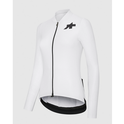 Maillot ASSOS UMA GT S11 EVO Mangas Largas Mujer Blanco