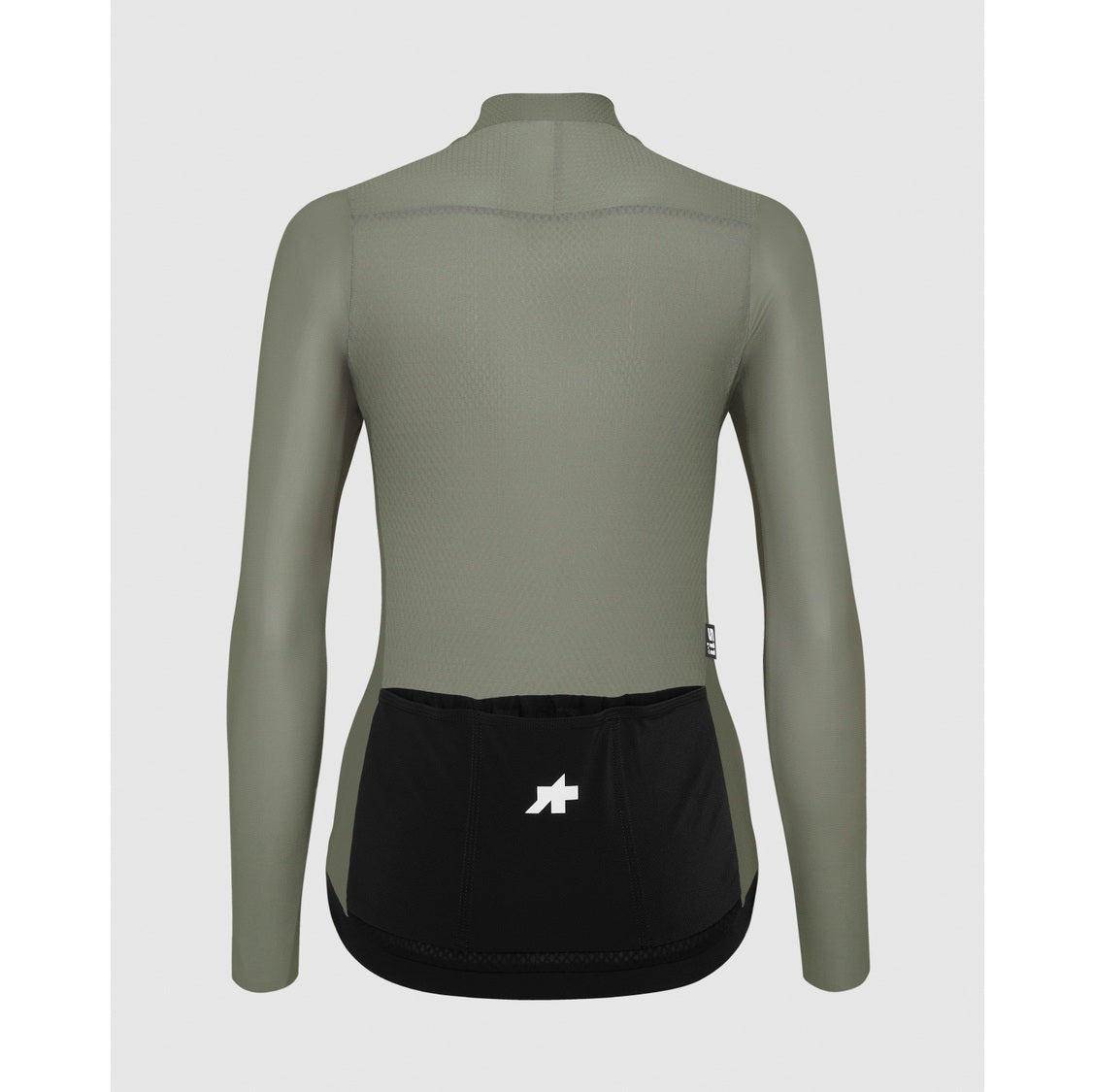 Maillot ASSOS UMA GT S11 EVO Mujer manga larga Verde