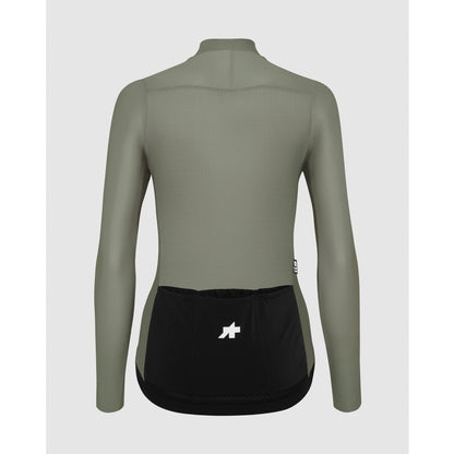 Maillot ASSOS UMA GT S11 EVO Mangas Largas Mujer Verde