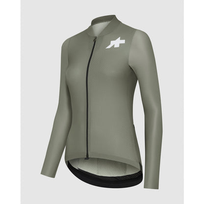 Maillot ASSOS UMA GT S11 EVO Mangas Largas Mujer Verde