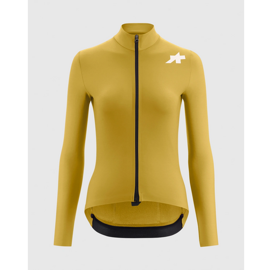 Maillot ASSOS MILLE GT SPRING FALL S11 Mangas Largas Mujer Amarillo