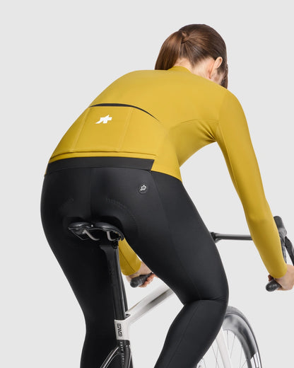 Maillot ASSOS MILLE GT SPRING FALL S11 Mangas Largas Mujer Amarillo
