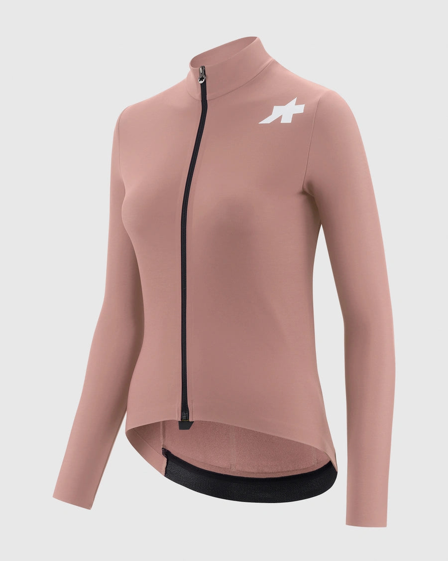 Maillot ASSOS MILLE GT SPRING FALL S11 Mangas Largas Mujer Rosa