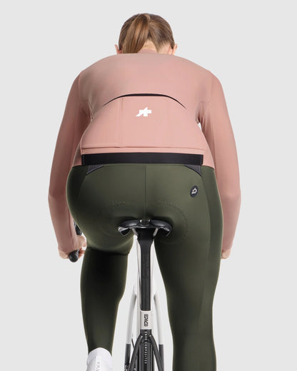 Maillot ASSOS MILLE GT SPRING FALL S11 Mangas Largas Mujer Rosa