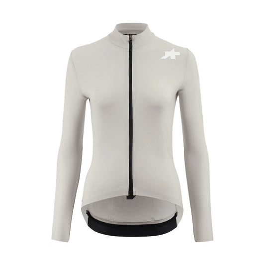 Maillot ASSOS MILLE GT SPRING FALL S11 Mangas Largas Mujer Blanco