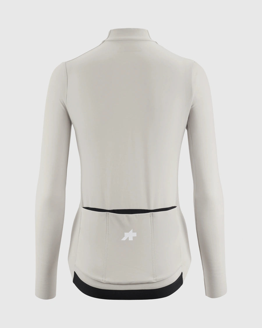Maillot ASSOS MILLE GT SPRING FALL S11 Mangas Largas Mujer Blanco