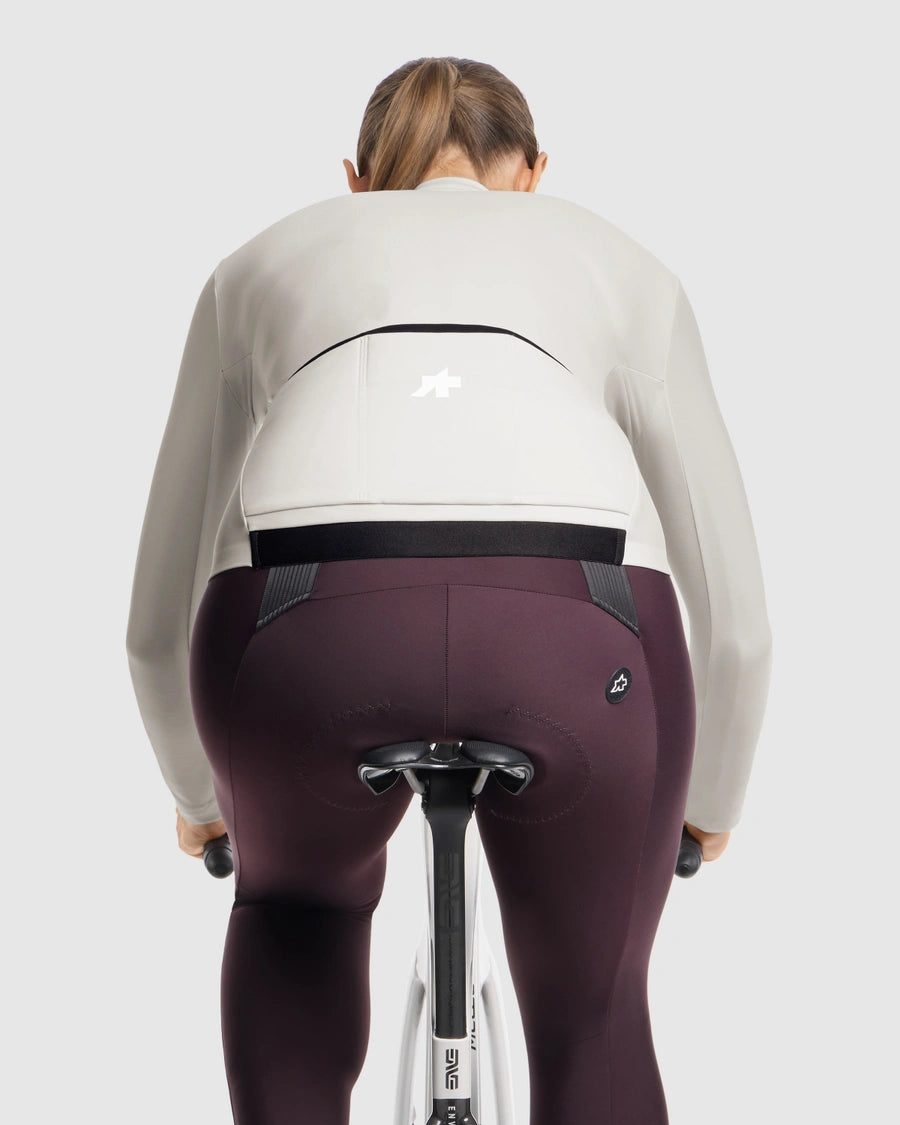 Maillot ASSOS MILLE GT SPRING FALL S11 Mangas Largas Mujer Blanco