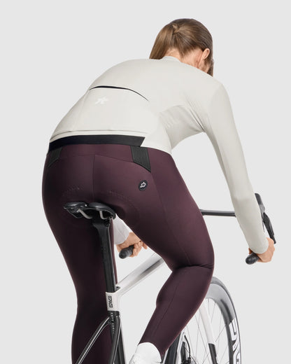 Maillot ASSOS MILLE GT SPRING FALL S11 Mangas Largas Mujer Blanco