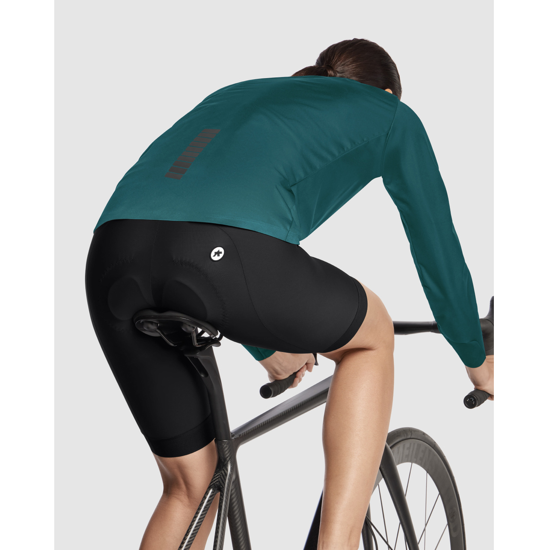 Chaqueta ASSOS UMA GT S11 Foundation Verde Mujer