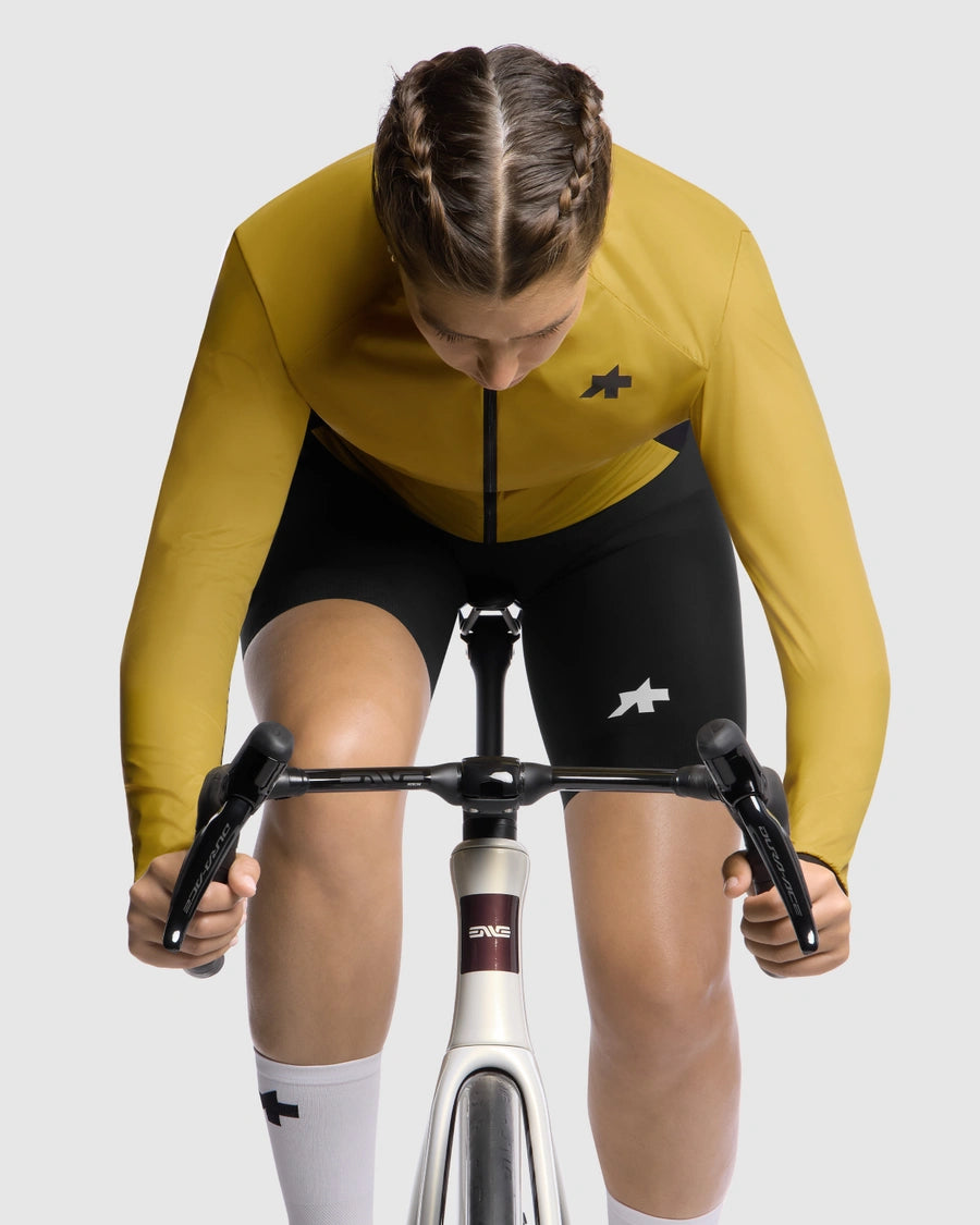 Chaqueta ASSOS UMA GT WIND S11 Mujer Amarillo Dorado