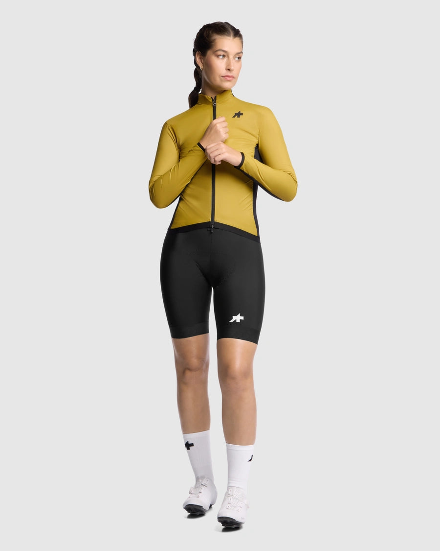 Chaqueta ASSOS UMA GT WIND S11 Mujer Amarillo Dorado