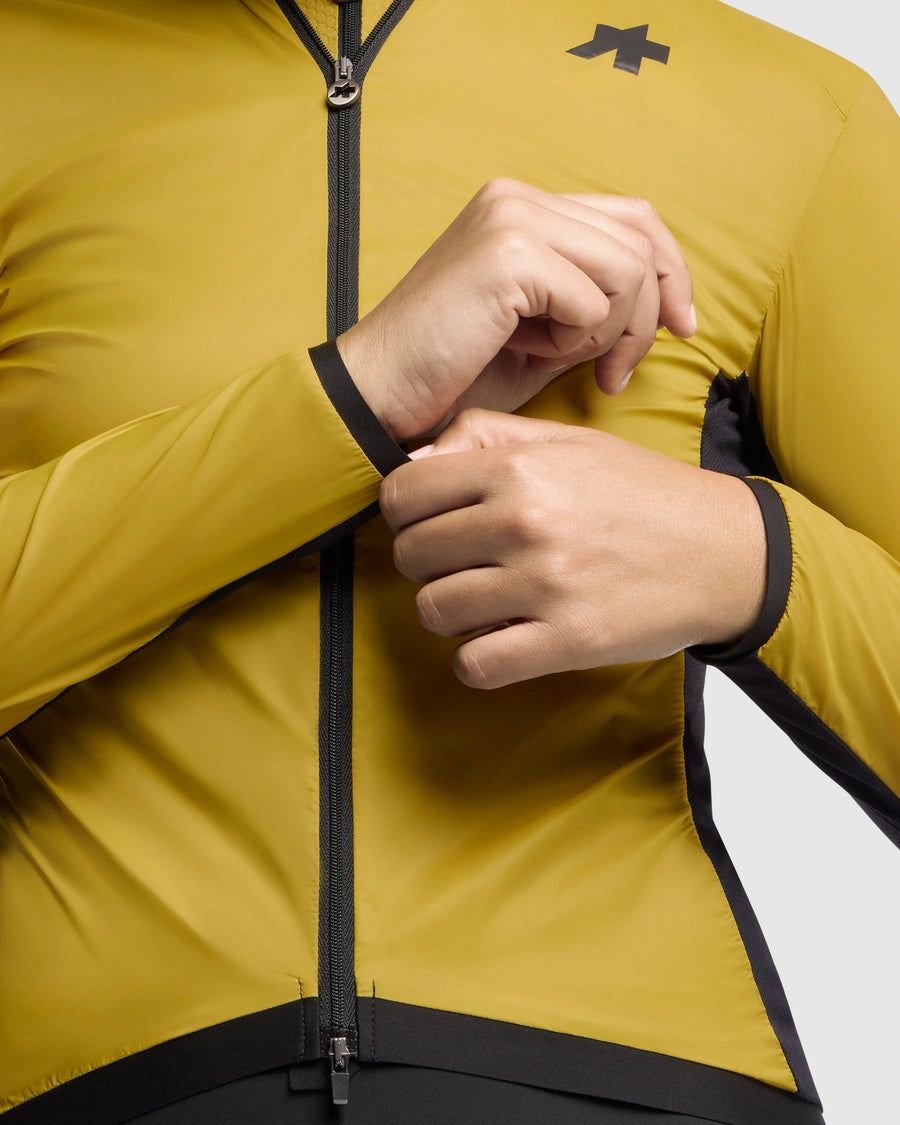 Chaqueta ASSOS UMA GT WIND S11 Mujer Amarillo Dorado