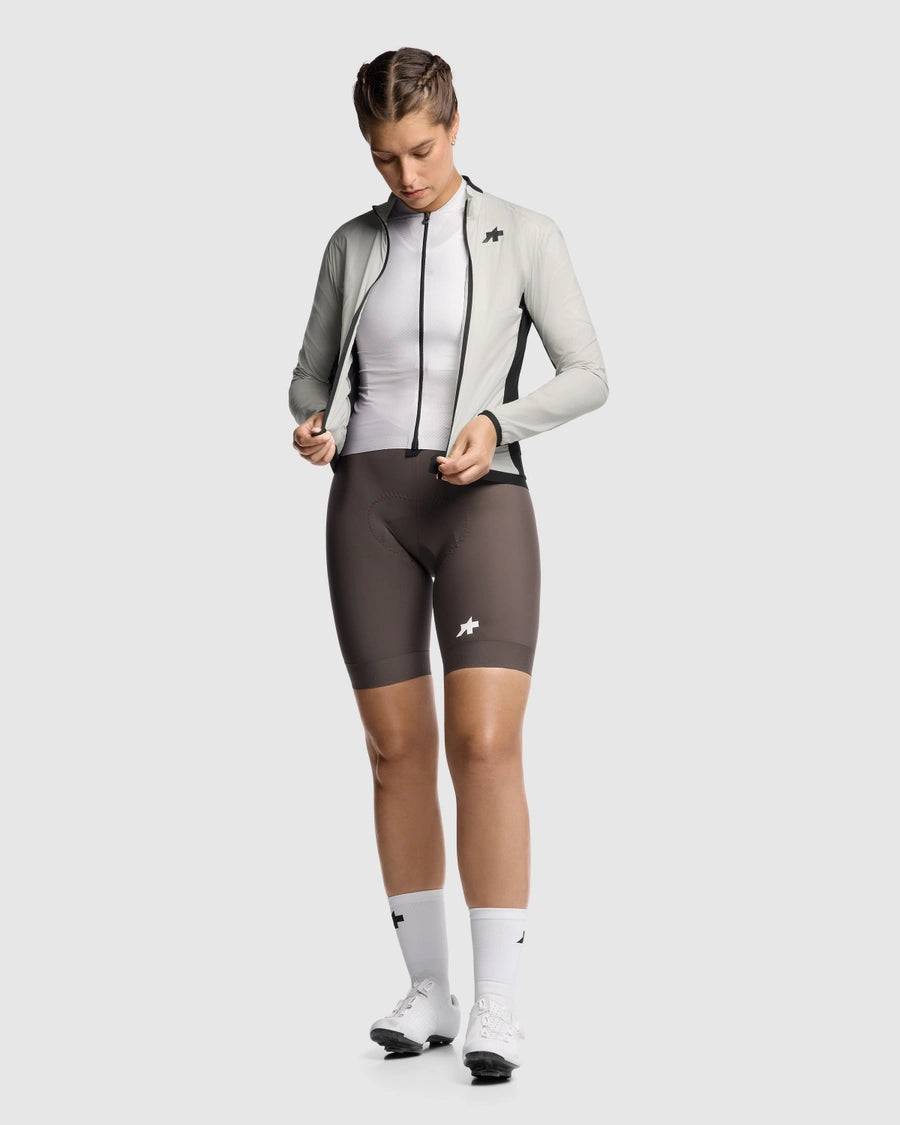Chaqueta ASSOS UMA GT WIND S11 Leche de almendra para mujer