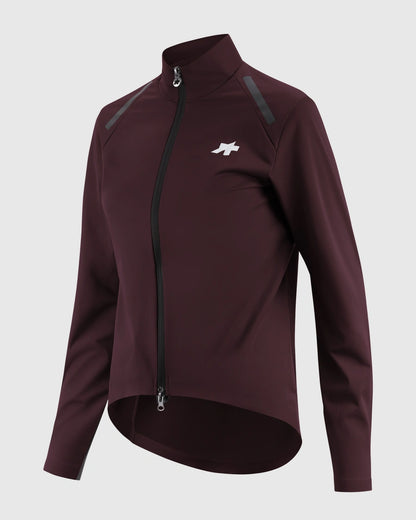 Chaqueta ASSOS MILLE GT SHELL S11 EVO para mujer marrón/burdeos