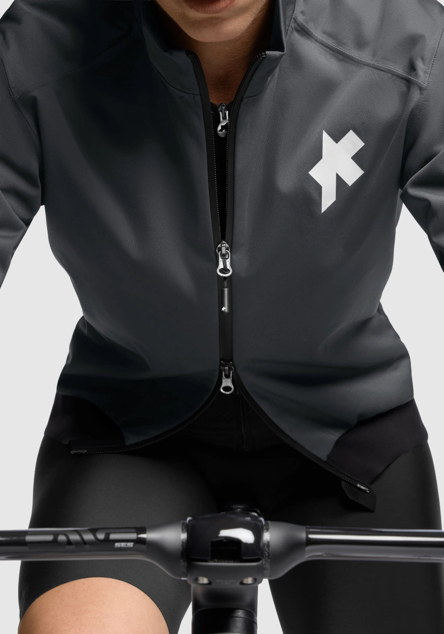 Chaqueta ASSOS EQUIPE R RAIN S11 Mujer Gris