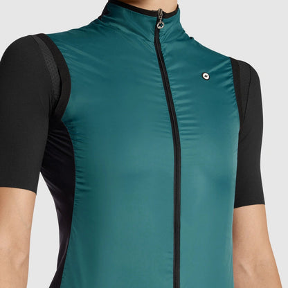 Chaleco Sin Mangas ASSOS UMA GT Wind C2 Mujer Foundation Green