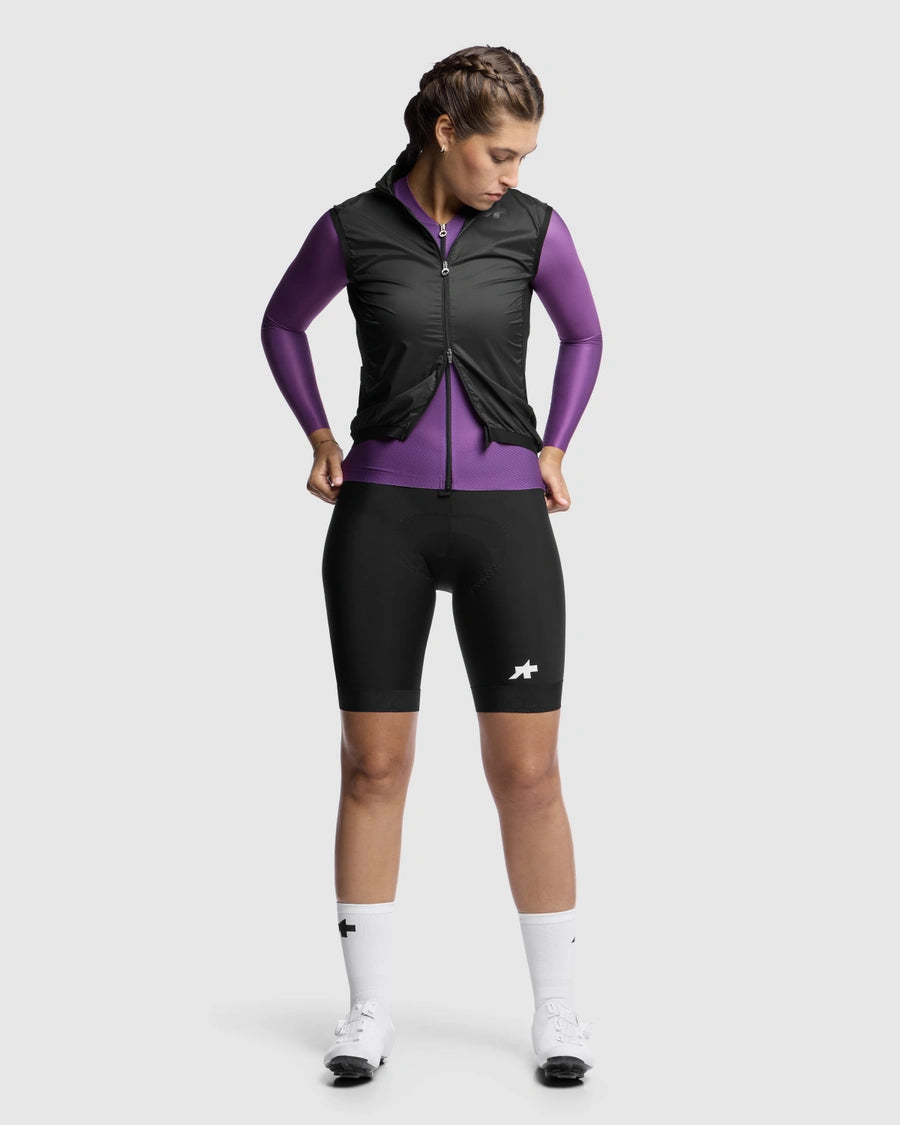 Chaqueta sin mangas ASSOS UMA GT WIND S11 Mujer Negro