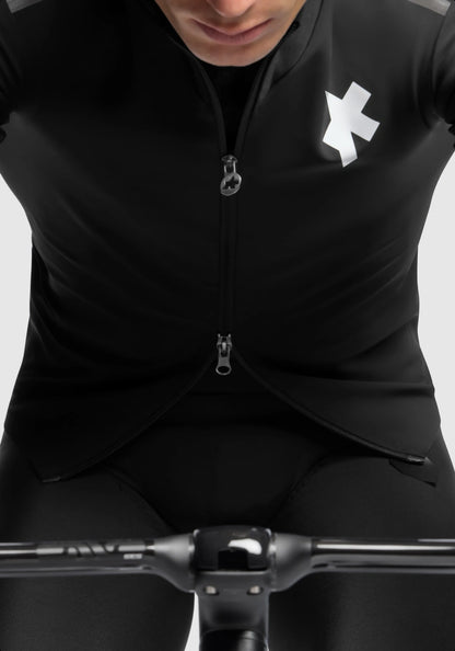 Chaqueta ASSOS EQUIPE RS THERMO RAIN S11 Negro