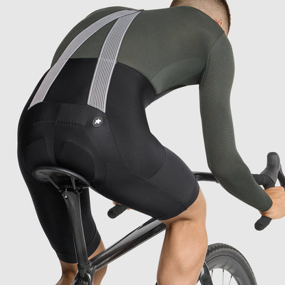 Culote Corto con Tirantes ASSOS TACTICA SPRING FALL T5 Negro