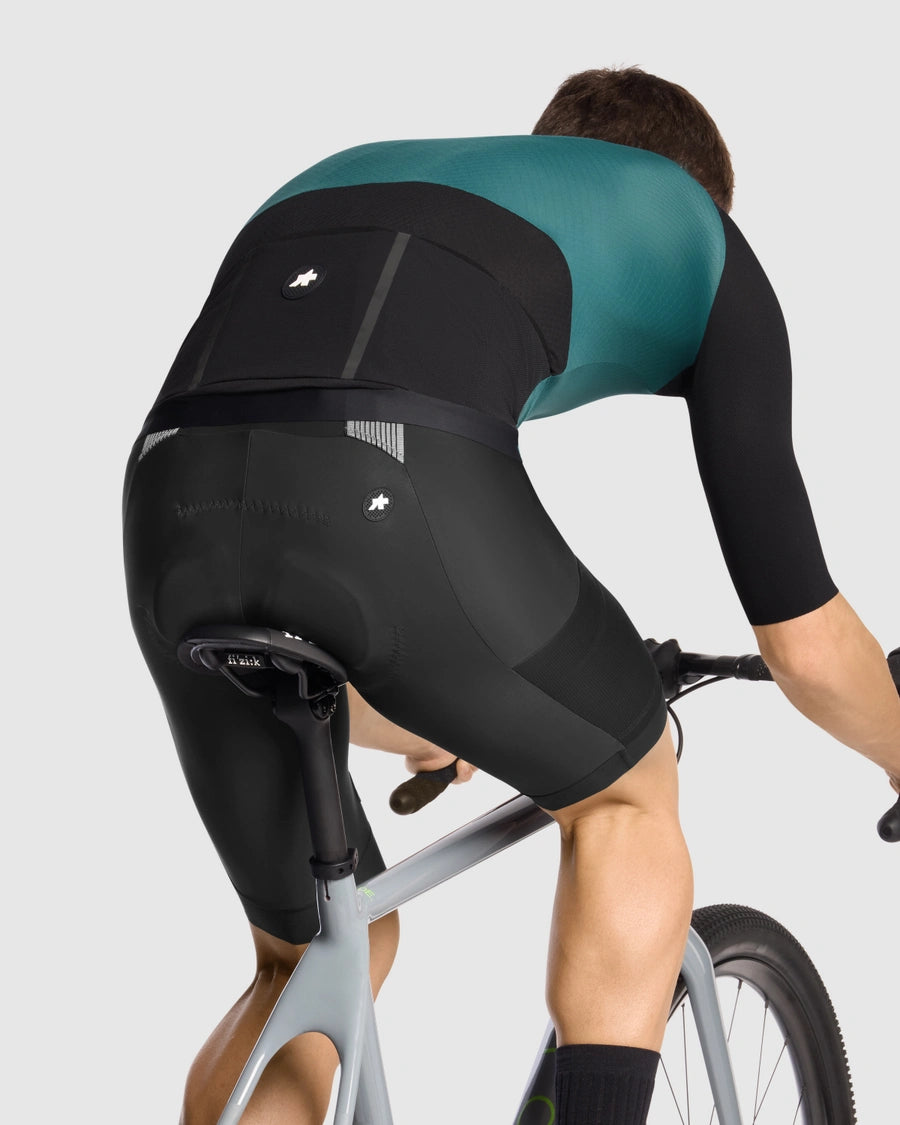 ASSOS TACTICA T5 Maillot Clásico Manga Corta Verde