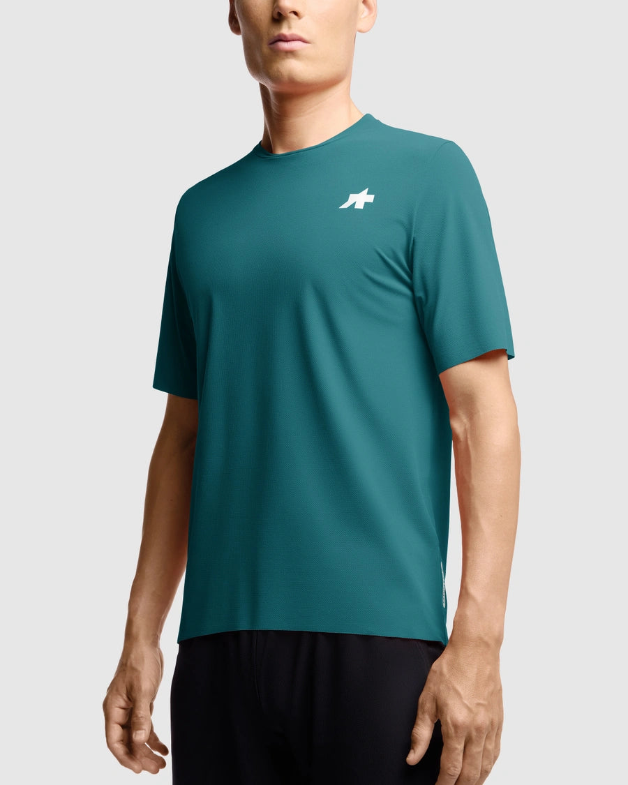 Maillot ASSOS TACTICA POST RIDE T5 Manga Corta Deep Petrol