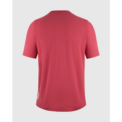 Maillot ASSOS TACTICA POST RIDE T5 Manches Courtes Deep Berry