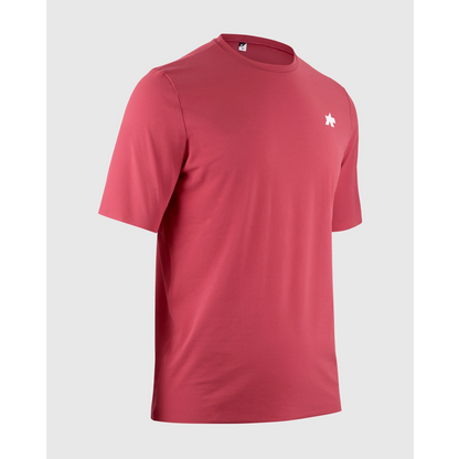 Maillot ASSOS TACTICA POST RIDE T5 Manches Courtes Deep Berry