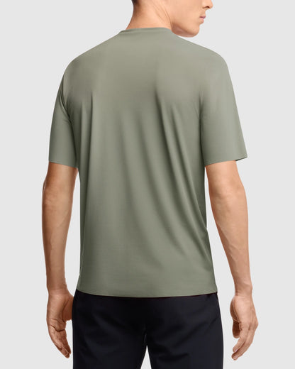 Maillot ASSOS TACTICA POST RIDE T5 Manga Corta Verde