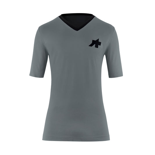 Maillot ASSOS TACTICA TECH T5 de manga corta, gris