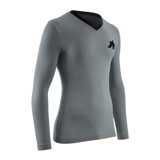 Maillot ASSOS TACTICA TECH T5 de manga larga, gris