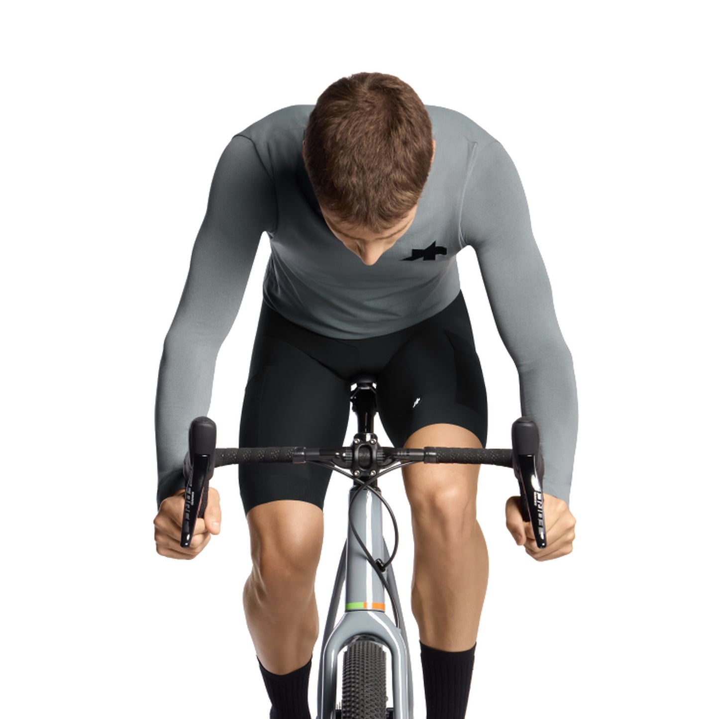 Maillot ASSOS TACTICA TECH T5 de manga larga, gris