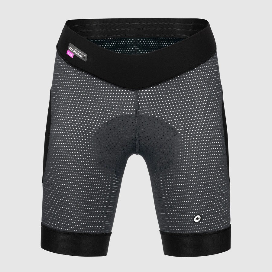 Pantalón Corto ASSOS TRAIL TACTICA HP T3 Mujer Gris