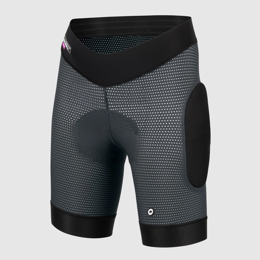 Pantalón Corto ASSOS TRAIL TACTICA HP T3 Mujer Gris