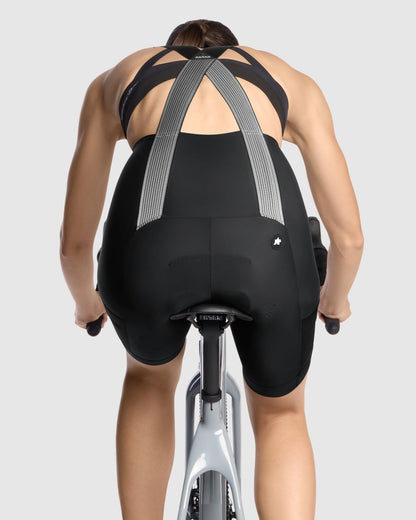 Culote Corto con Tirantes ASSOS TACTICA KIESKAFER T5 GRAVEL Mujer Negro
