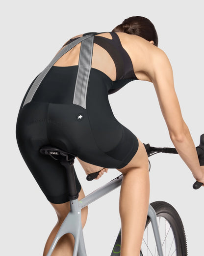 Culote Corto con Tirantes ASSOS TACTICA KIESKAFER T5 GRAVEL Mujer Negro