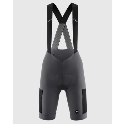 Culotte Corto con Tirantes ASSOS TACTICA KIESKAFER T5 GRAVEL Mujer Gris
