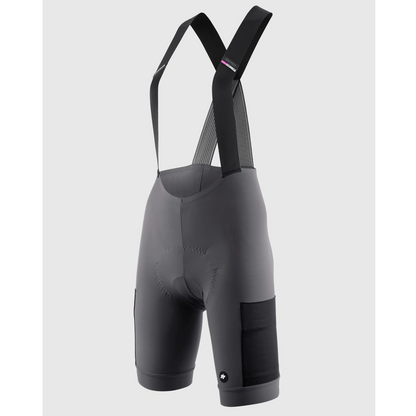 Culotte Corto con Tirantes ASSOS TACTICA KIESKAFER T5 GRAVEL Mujer Gris