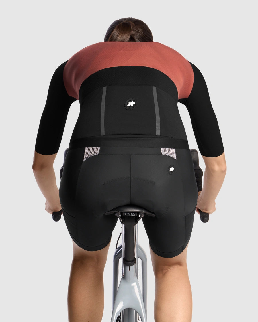 Maillot ASSOS TACTICA POST RIDE T5 Manga Corta Mujer Negro