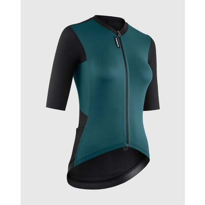 Maillot ASSOS TACTICA T5 Mangas Cortas Mujer Verde