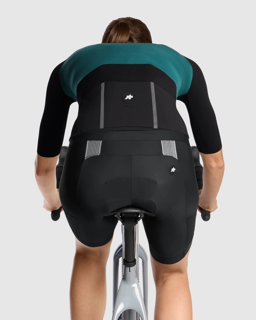 Maillot ASSOS TACTICA POST RIDE T5 Manga Corta Mujer Verde