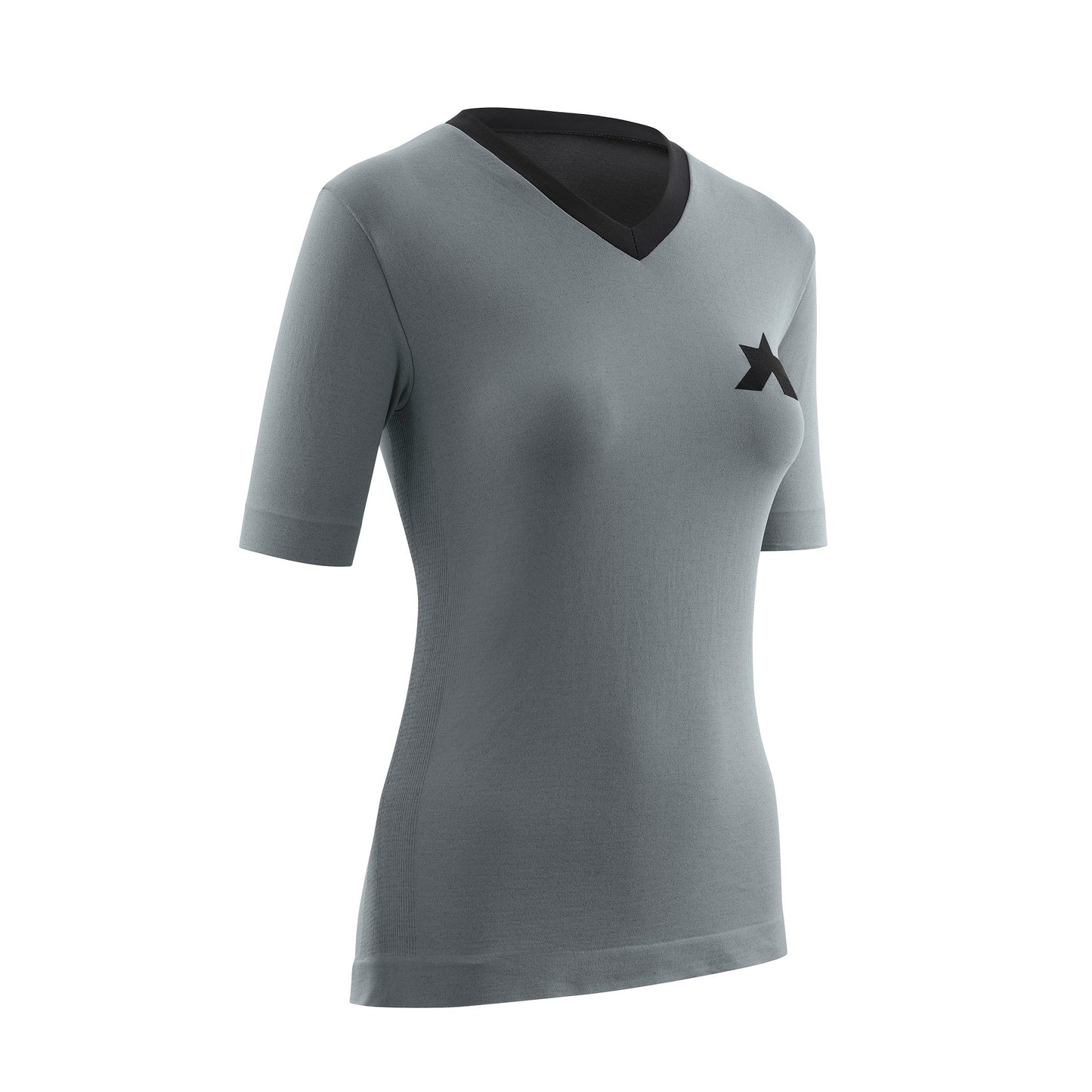 maillot mujer manga corta ASSOS TACTICA TECH T5 gris