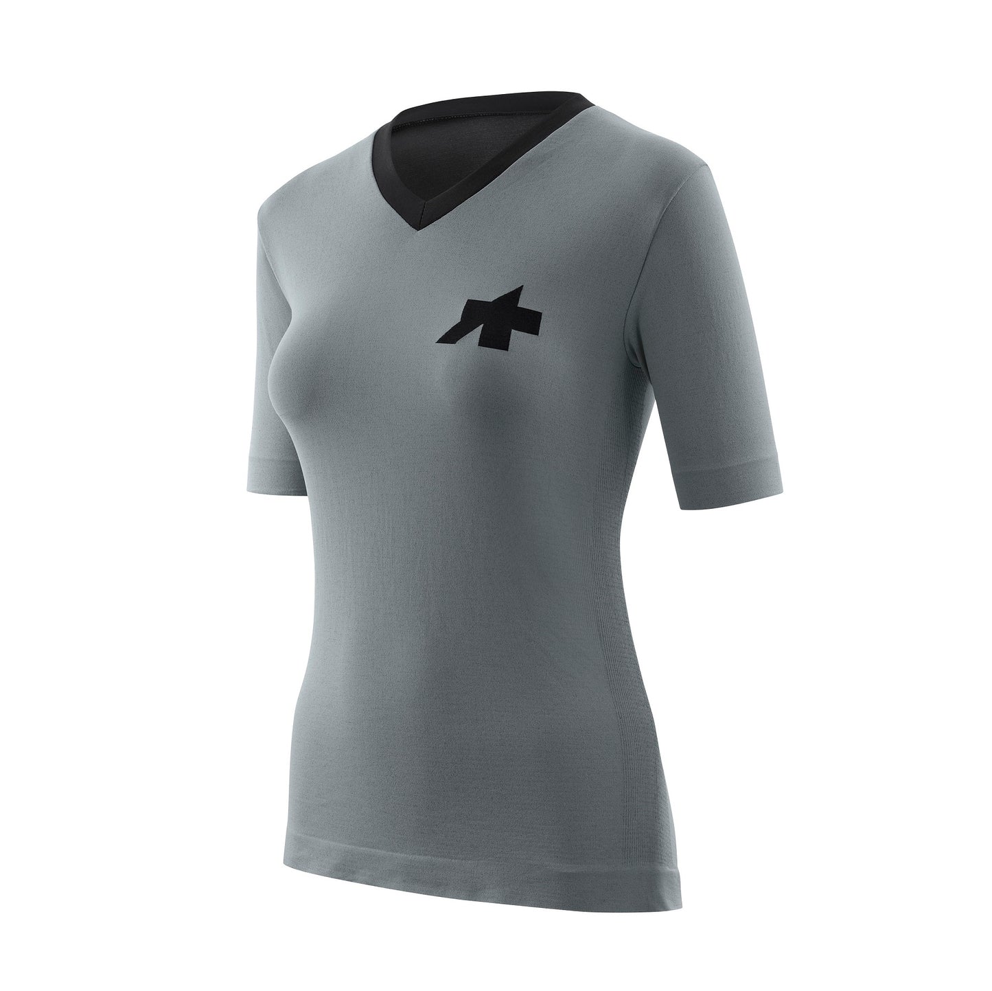 maillot mujer manga corta ASSOS TACTICA TECH T5 gris